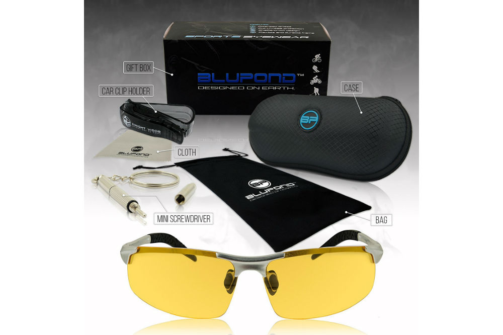 Blupond Titan Polarized Metal Frame Sports Sunglasses Review