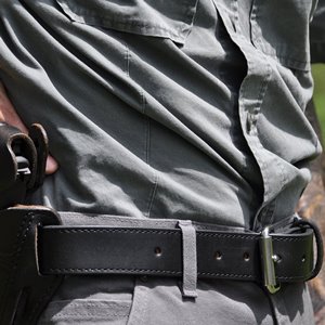 Hanks Extreme Leather Gun Belt for CCW