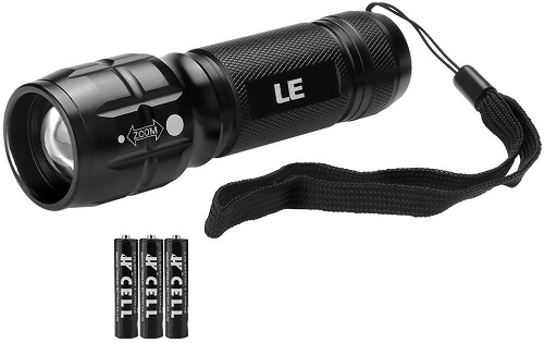 le cree led mini tactical flashlight torch image