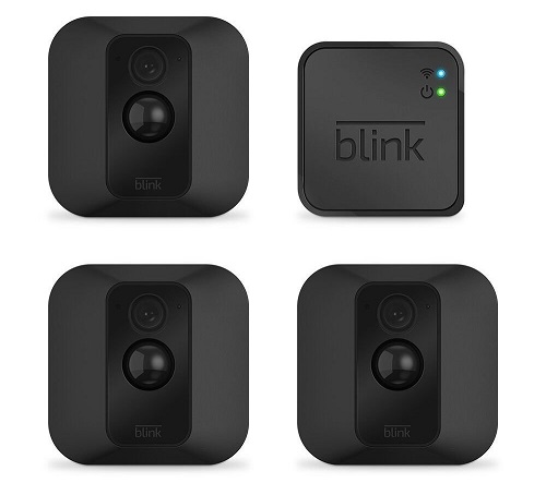 blinkxt outdoor indoor home security camera system image