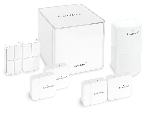 ismartalarm deluxe home security package image