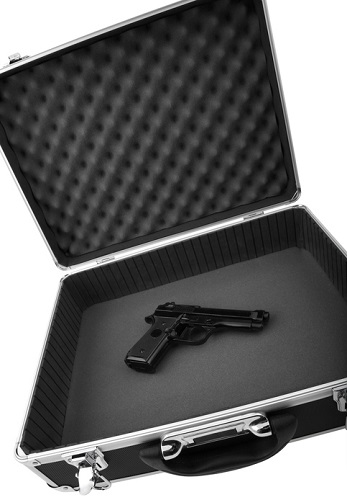 gun with safe image