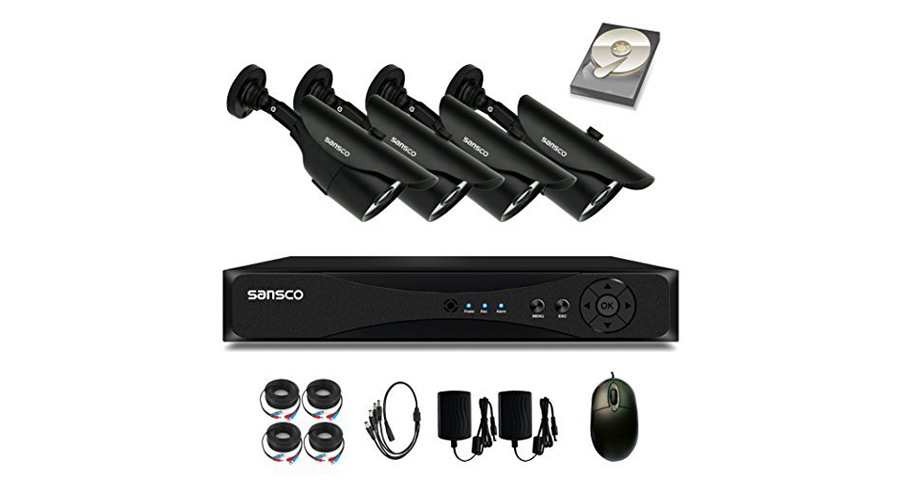 Security Camera System with DVR